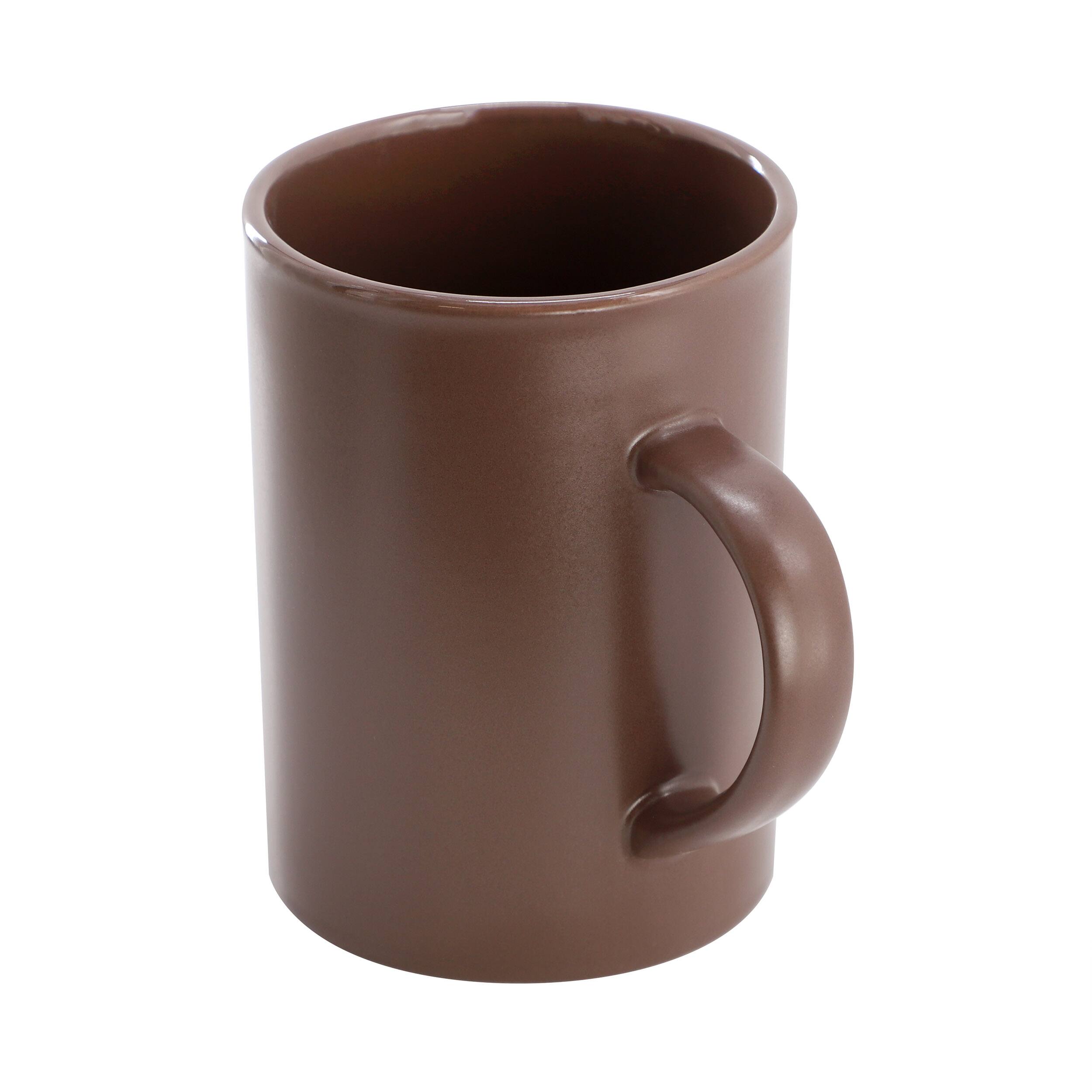 Left. Gibson - Gibson Home Midtown Hall 17oz 4 Piece Stoneware Mug Set in Assorted Colors - Assorted Colors.