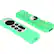Alt View 12. SaharaCase - Apple TV 4K Remote Silicone Case for Apple AirTag - Green Glow.