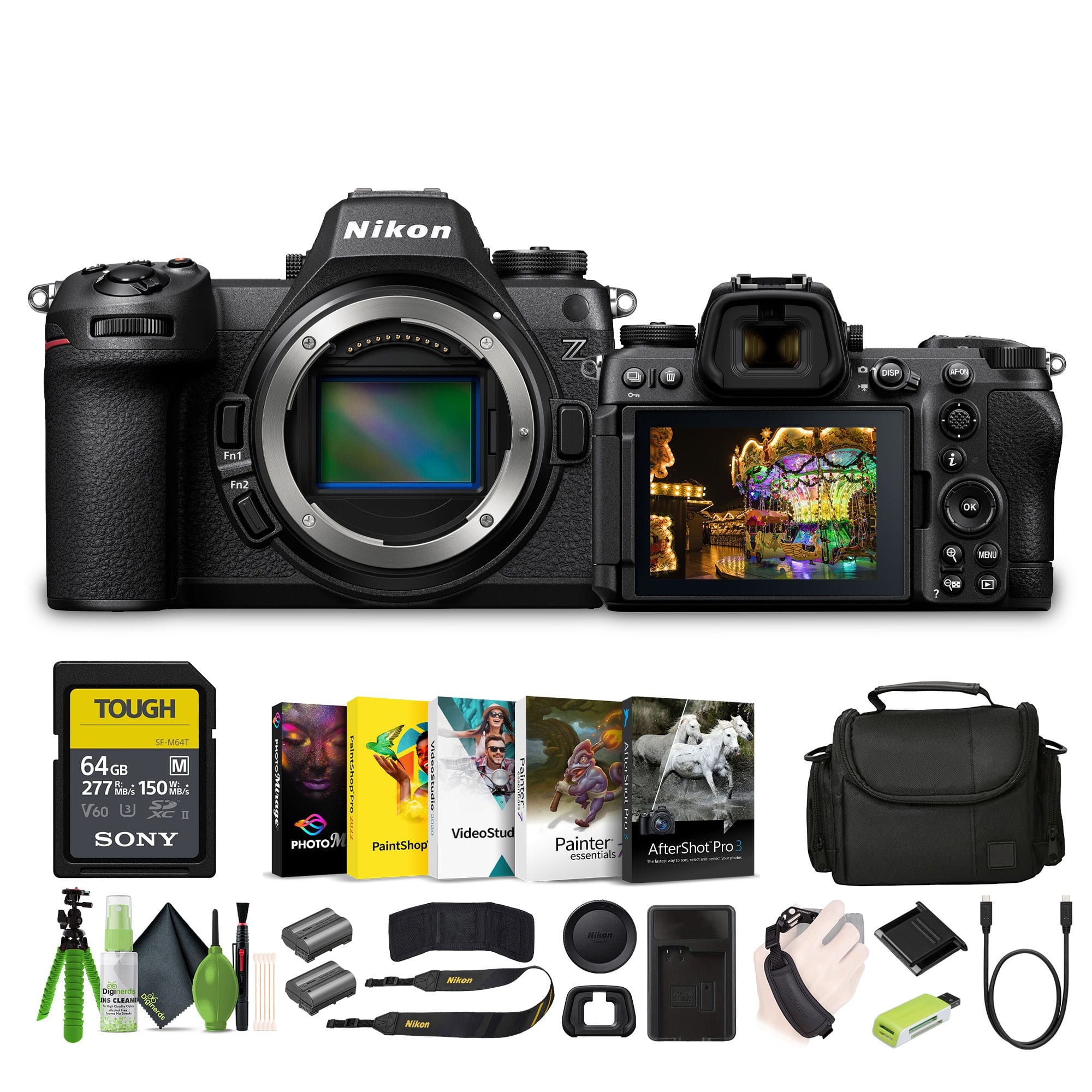 Nikon Z7
TOUGH U-SM4T 64GB M 277 150 a V60 3J 1 SONY
VideoStud PHOTO PaintShop Painter AfterShot Pro essentials
Nikon
Fn1 Fn2 OK TOUGH U-SM4T 64GB M 277 150 a V60 3J 1 SONY A TOEJETOSAQAQUTEO C..C i PDeC 1 ..
