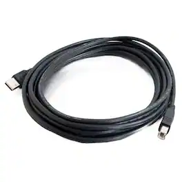 C2G - Refurbished Excellent - 28103 3 Meters USB 2.0 A/B Cable - Type A Male USB - Type B Male USB - Black