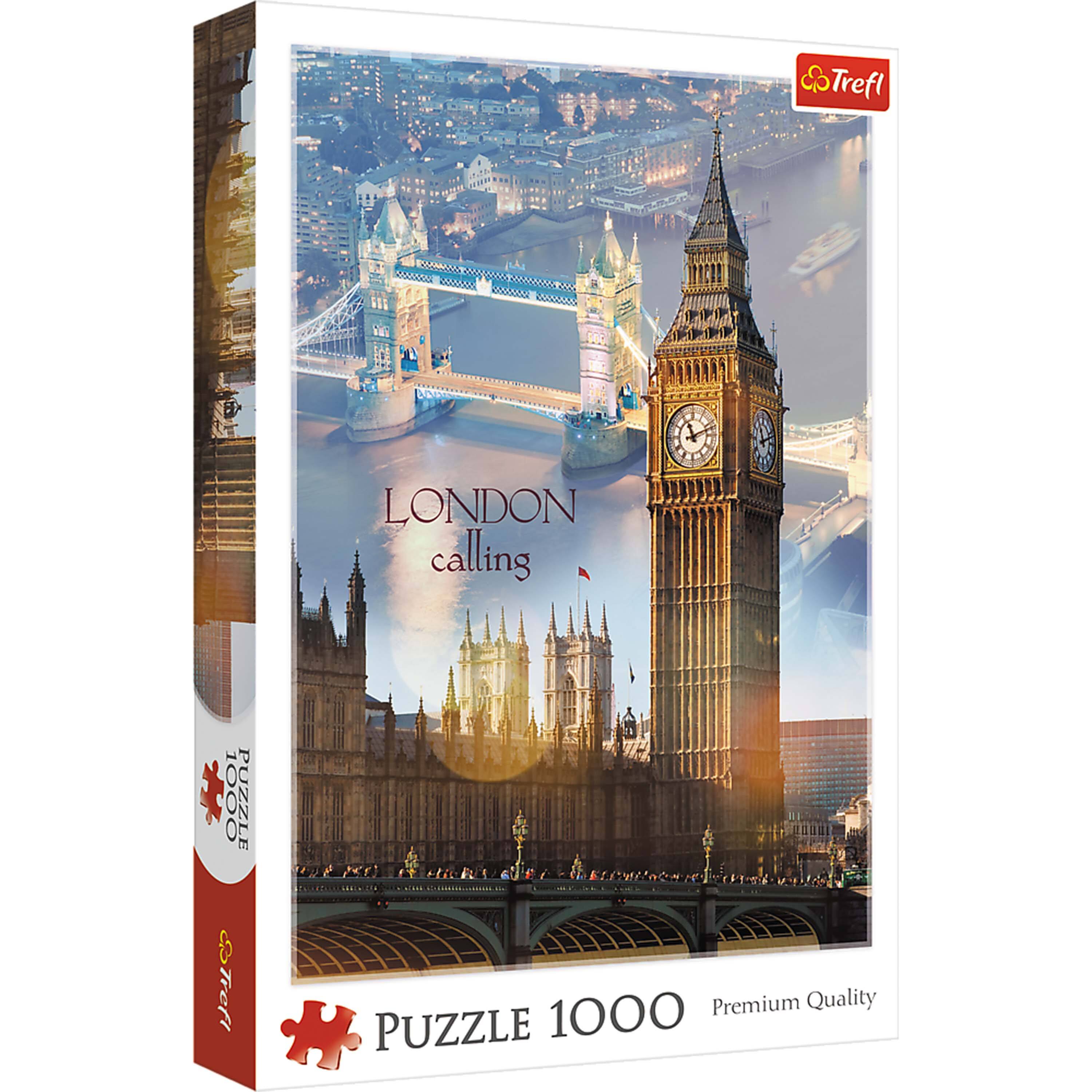 Trefl LONDON calling  
1000 PUZZLE  
Premium Quality  
PUZZLE 1000