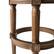 Alt View 7. Maven Lane - 31" Pullman Backless Bar Stool In Weathered Oak Finish With Fabric Upholstery - Weathered Oak.