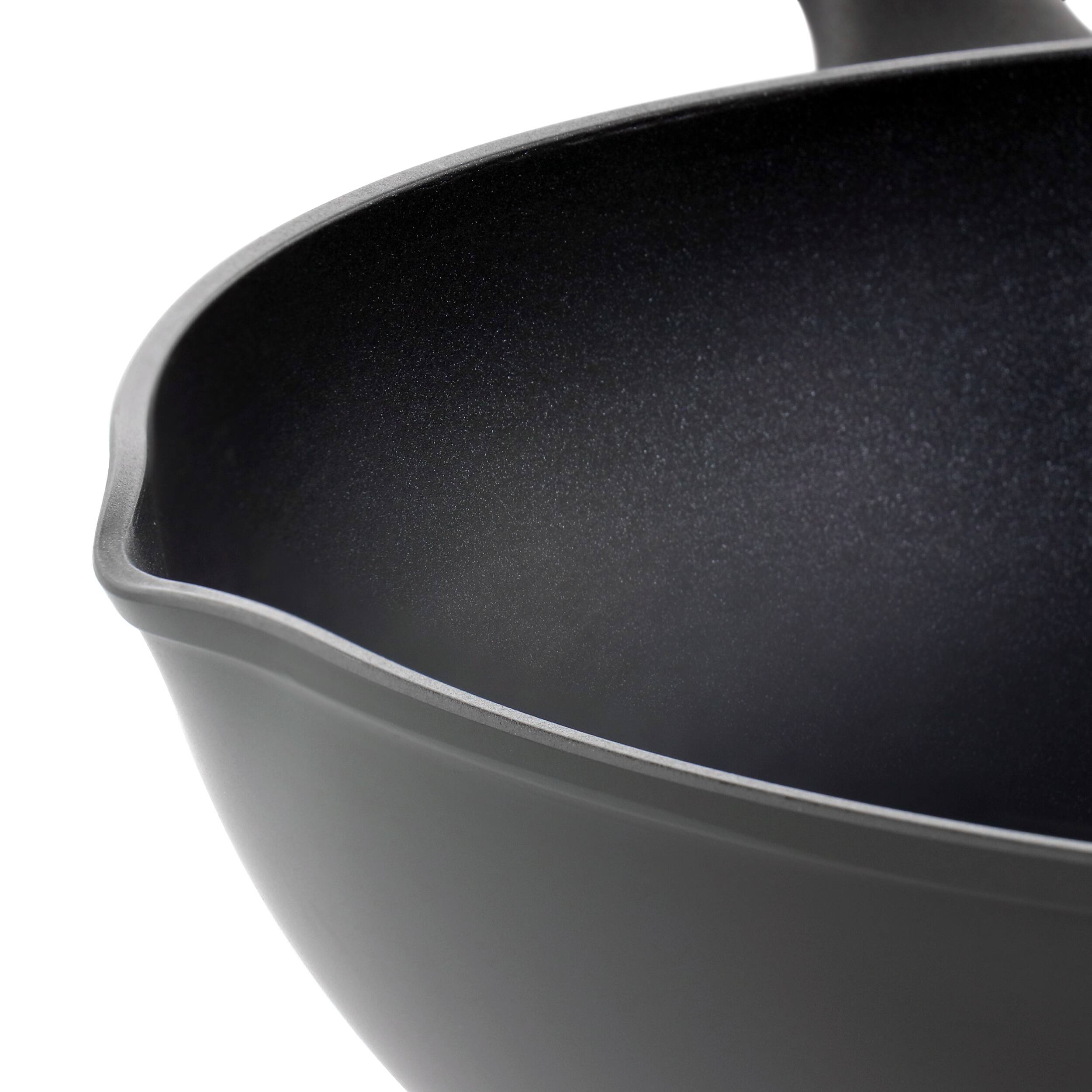 Alt View 3. Oster - Oster Kingsway 4.1 Quart Aluminum Nonstick Wok in Black - Black.