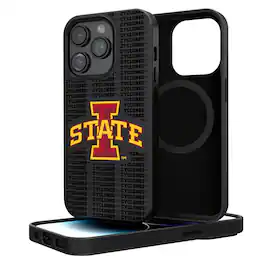 Keyscaper - NCAA - Iowa State Cyclones Primary Logo iPhone Magnetic Bump Case - 14 - Black
