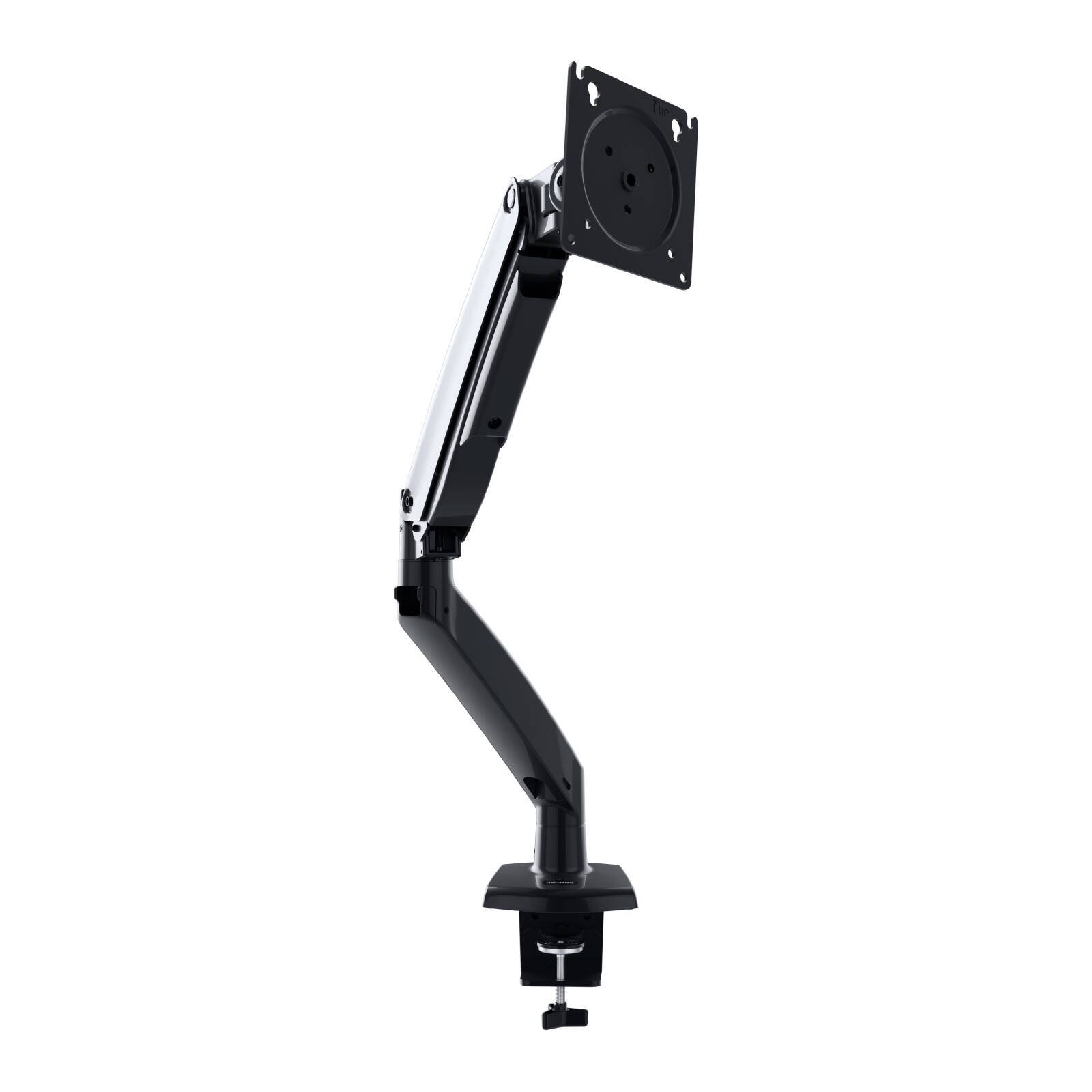 Alt View 11. HUANUO - Single Monitor Desk Mount with Gas Spring Arm - Black.