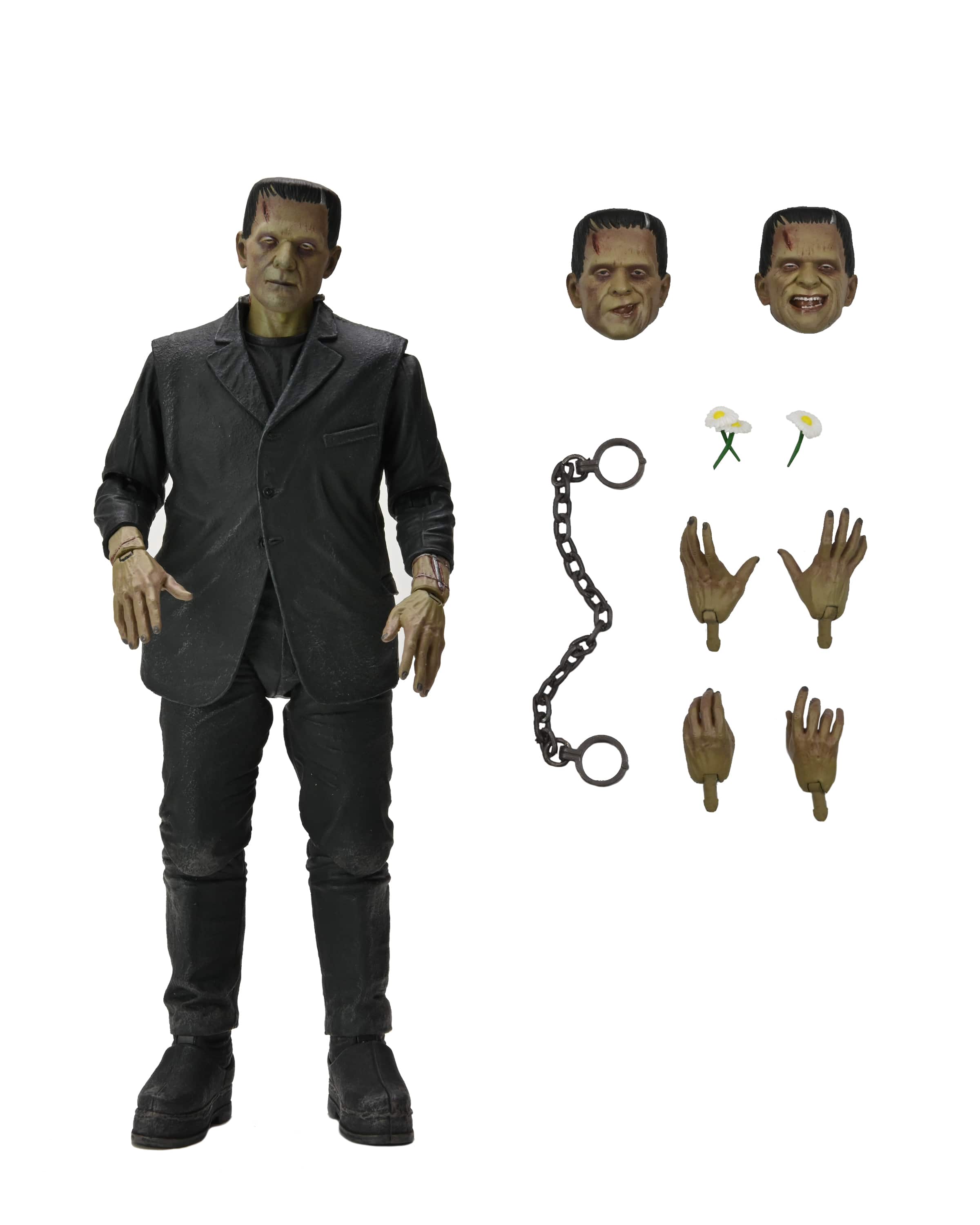 Front. NECA - Universal Monsters - 7" Scale Action Figure - Ultimate Frankenstein's Monster (Color).