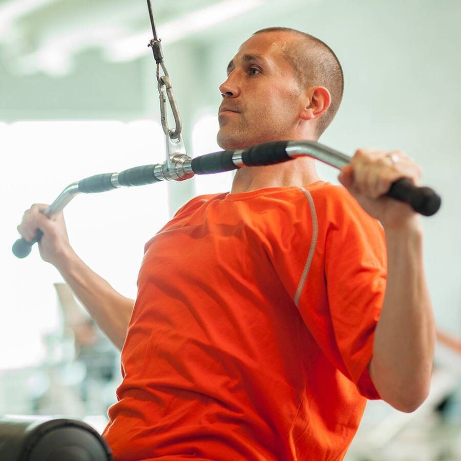 Alt Lct Machine Power Systems Revolving Lat Pulldown Bar – 48