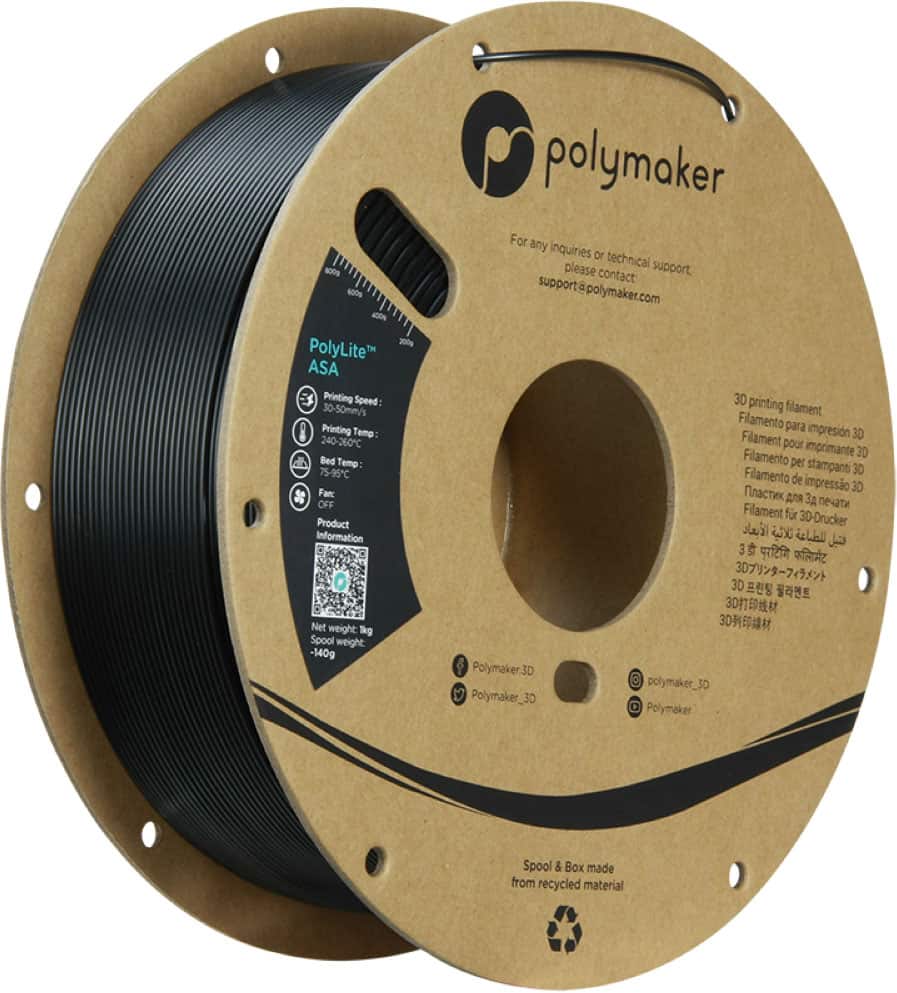 Polymaker - ASA Filament - Black