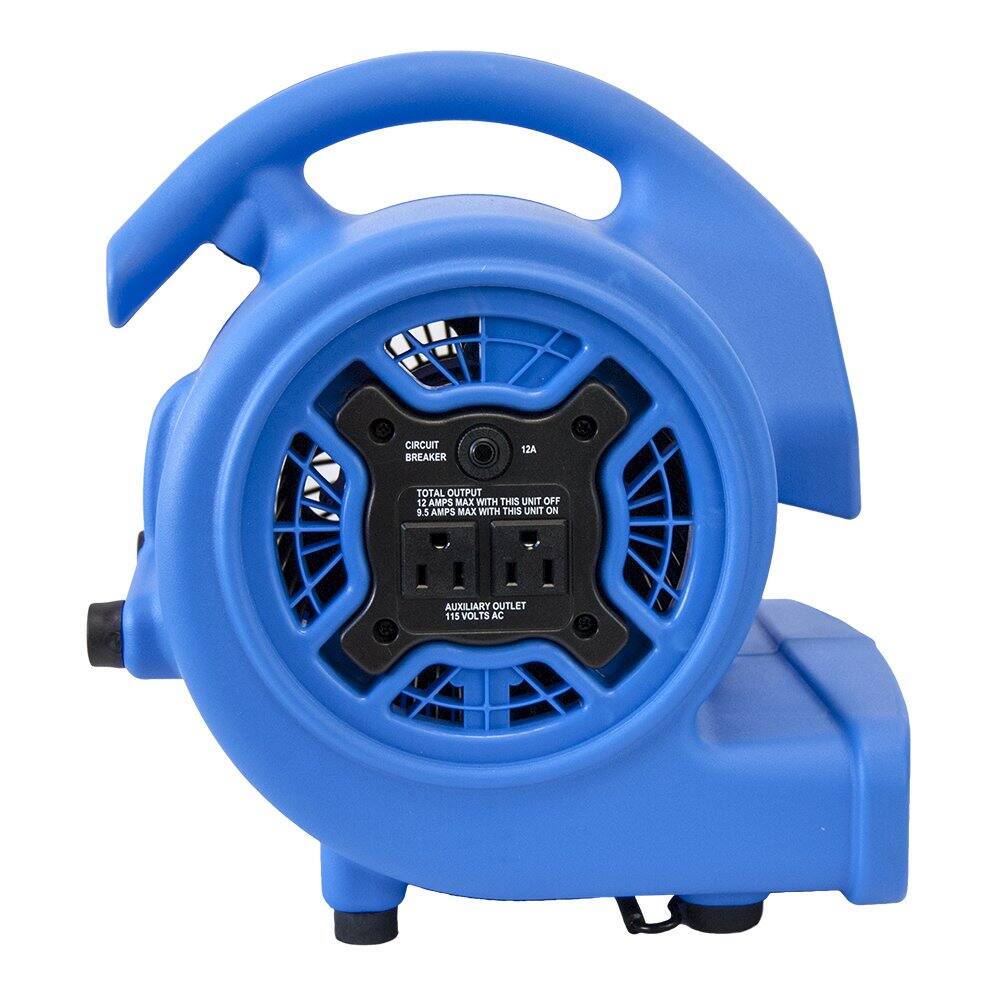 Circuit Breaker 12A  
Total Output: 12 Amps Max with this unit off  
3.5 Amps Max with this unit on  
Auxiliary Outlet: 115 Volts AC