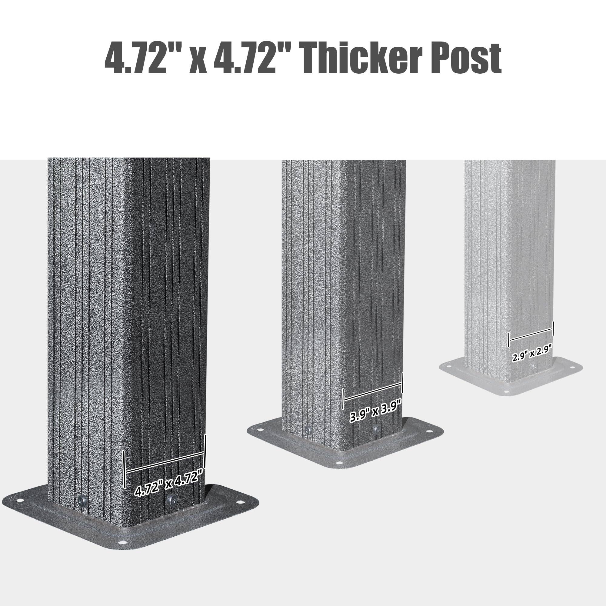 4.72" x 4.72" Thicker Post  
2.9" x 2.97  
2.9" x 3.9"  
3.9" x 4.72"