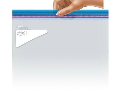 Alt View 2. Ziploc - Ziploc Freezer Bags, 2 Gallon, 10/Box (665258) - Clear.