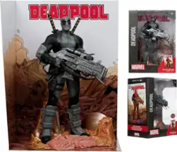 McFarlane Toys - Marvel Deadpool 1:6th Scale Collectible with Scene & Comic (Deadpool #1) 10.7" Figure - Chase in EVERY Shipment - Front_Zoom