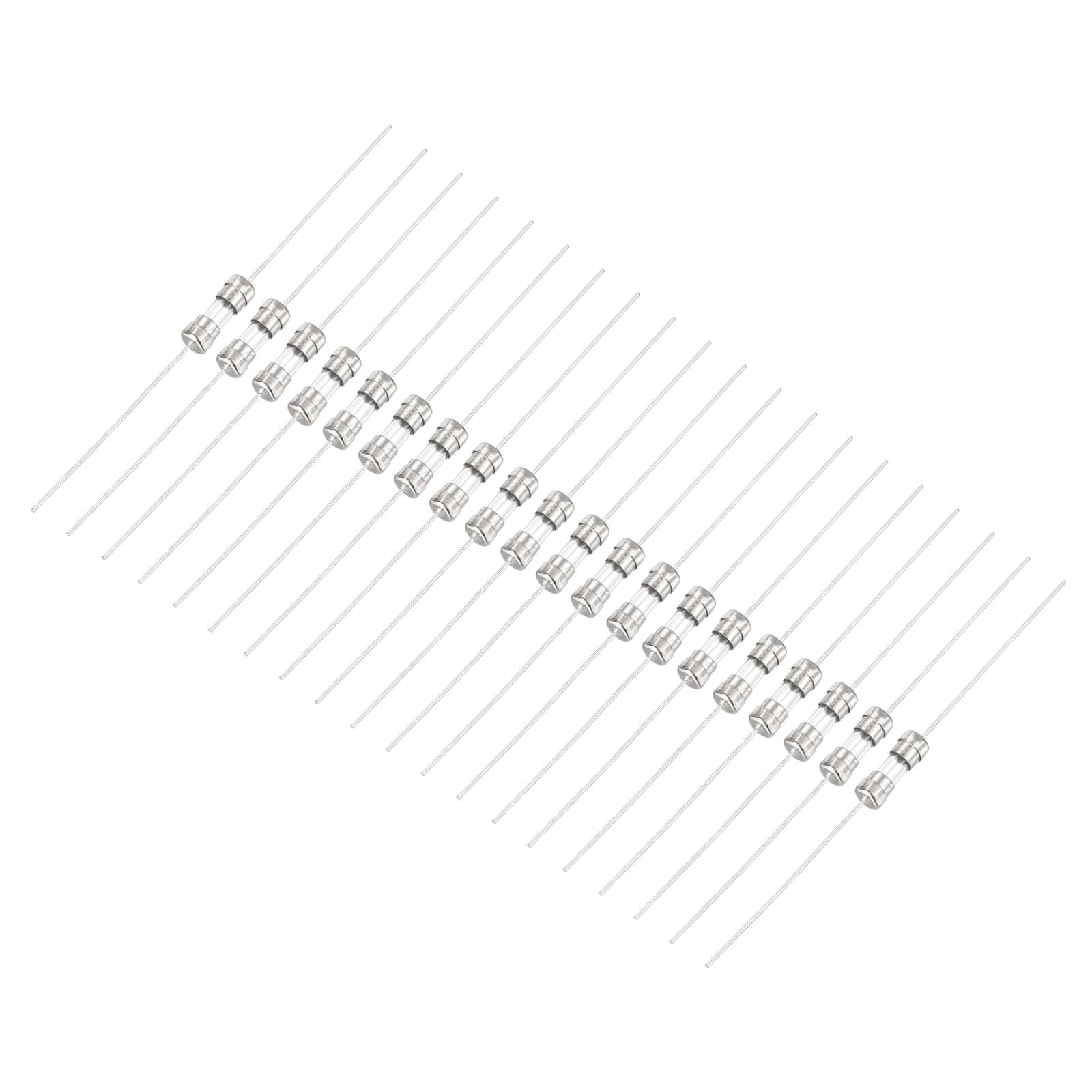Unique Bargains - 3.15A 250V Glass Fuse 3.6 x10mm Fast Blow Fuse with Lead for Home Appliances 20pcs price history on PriceWatchPro