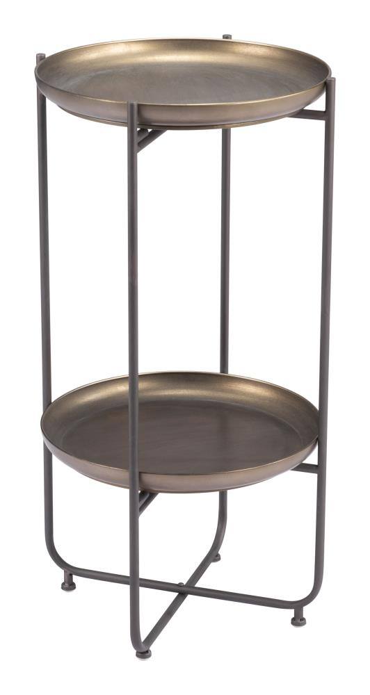 Hivvago - Bronson Accent Table - Bronze