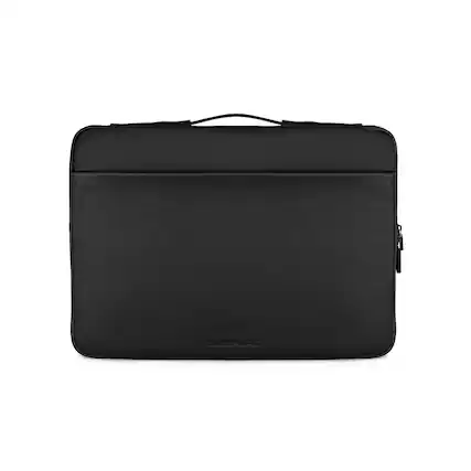 Front. SANDMARC - Leather Edition - MacBook Pro/Air Case (Bag) 14"/13" - Black.