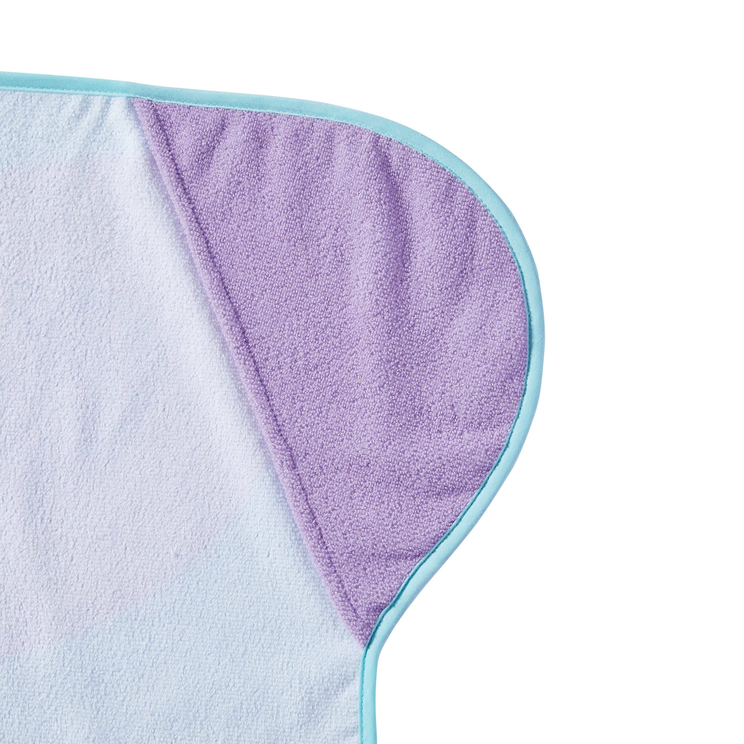 Alt View 2. Kate Aurora - Kate Aurora Montauk Accents Complete 5 Piece Juvi Butterfly Themed Fabric Shower Curtain Bathroom Set - Purple.