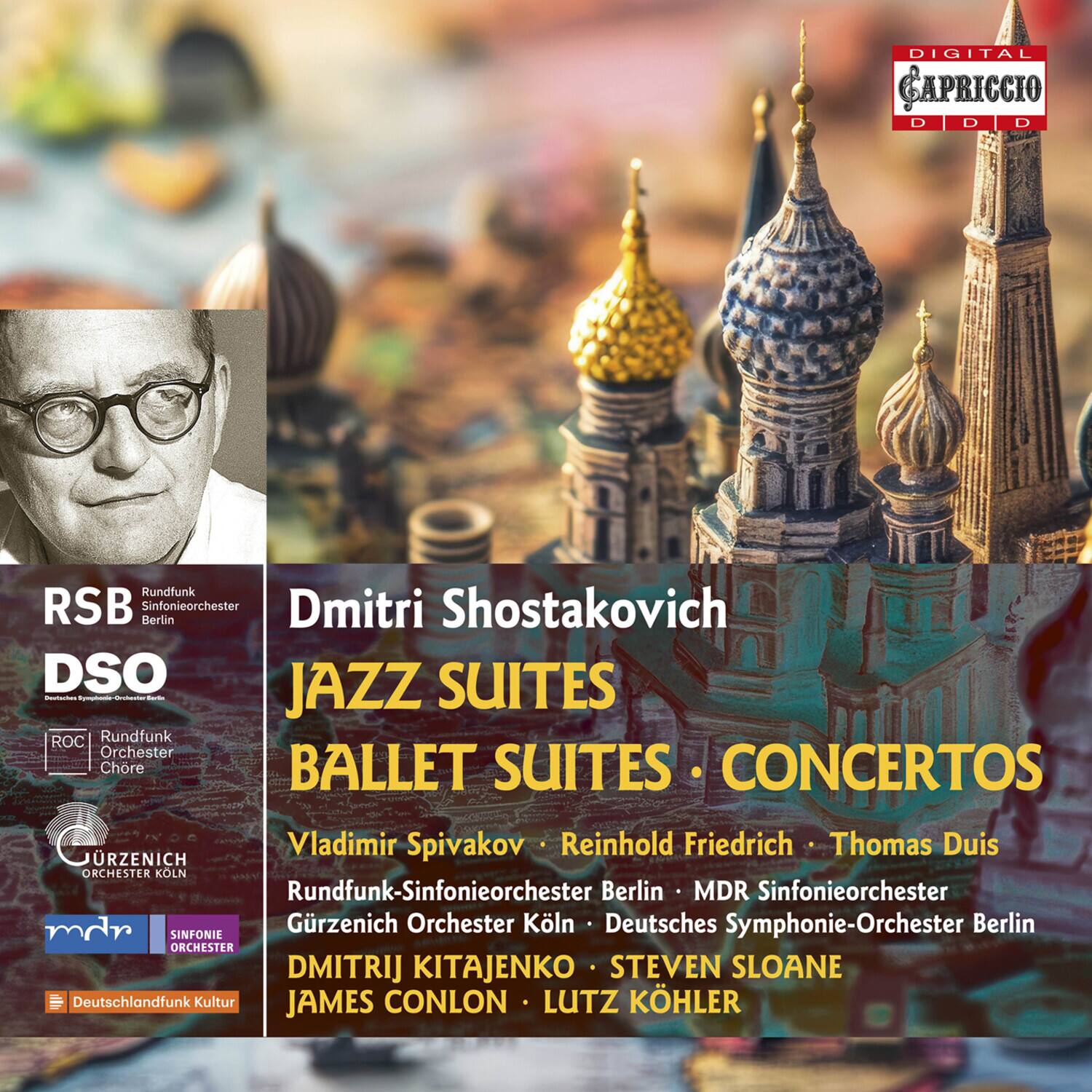 Vladimir Spivakov - Shostakovich: Jazz Suites; Ballet Suites; Concertos   - COMPACT DISCS [CD] price history on PriceWatchPro