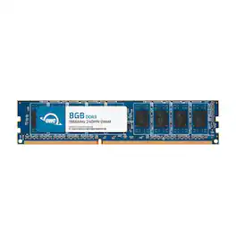 OWC - 8GB DDR3L 1866 PC3L-14900 CL13 2Rx8 240-pin 1.35V Non-ECC UDIMM Memory RAM Module - Black Chips