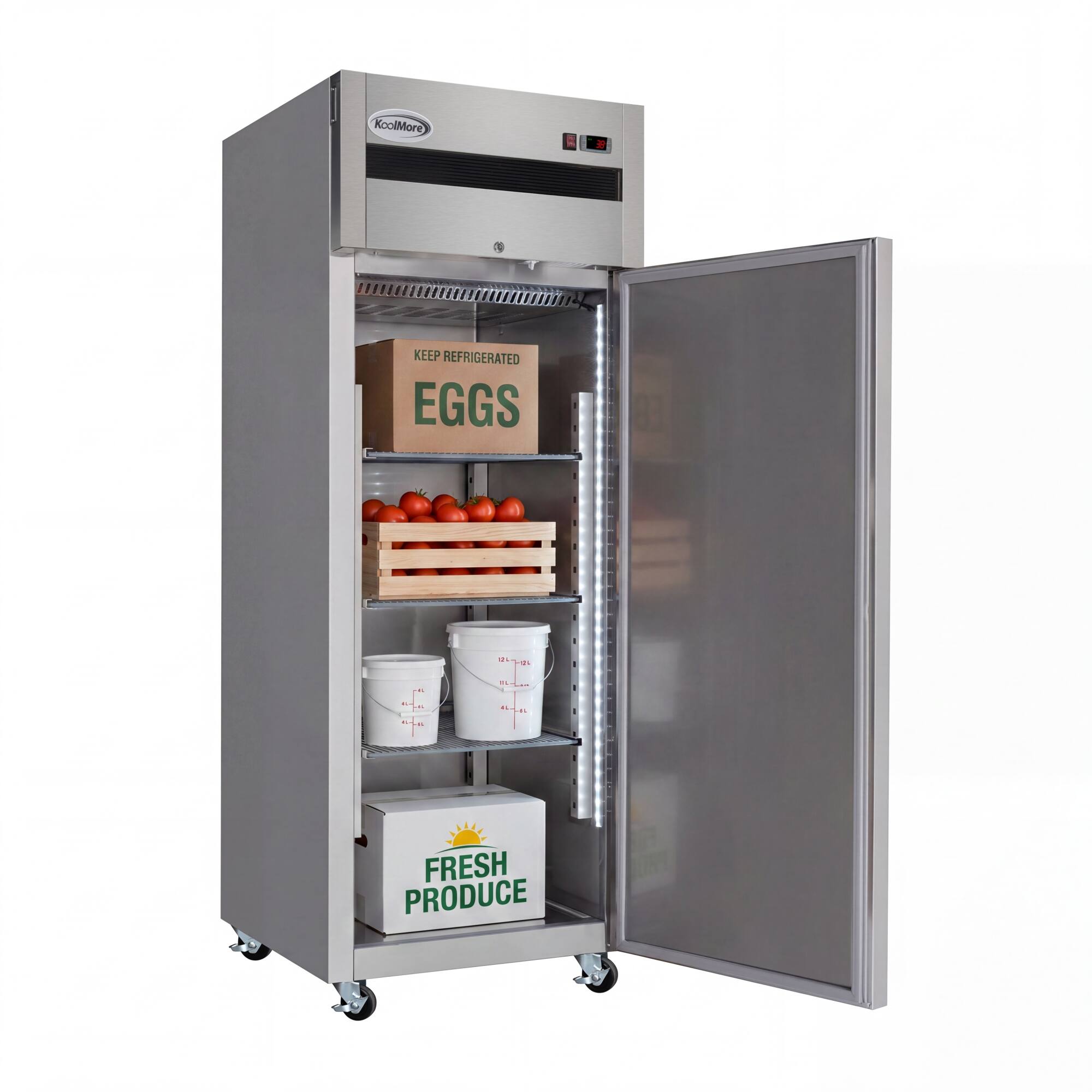 KoolMore

KEEP REFRIGERATED EGGS

FRESH PRODUCE