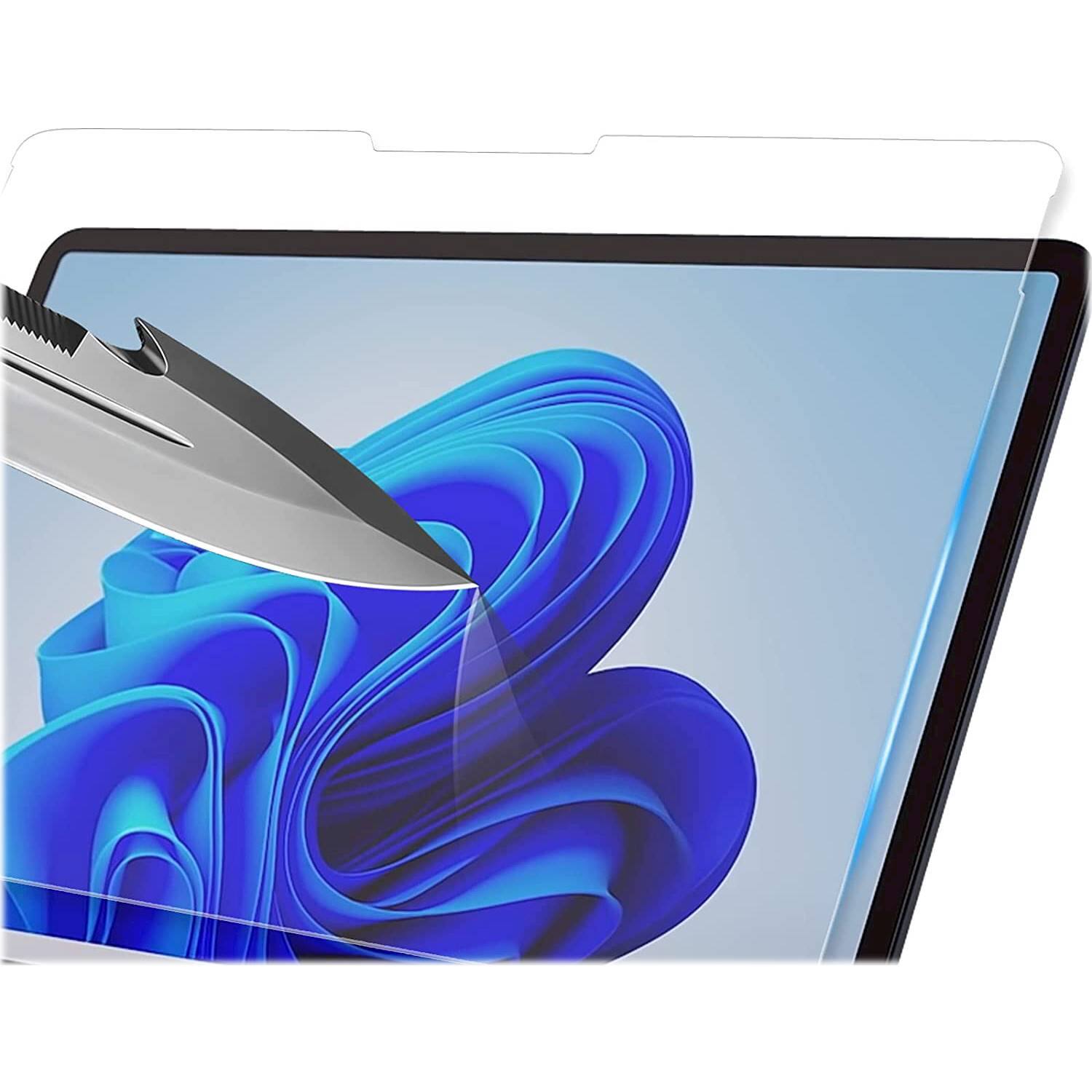 Alt View 13. SaharaCase - ZeroDamage Ultra Strong+ Tempered Glass Screen Protector for Microsoft Surface Pro 9 and Pro 10 - Clear.