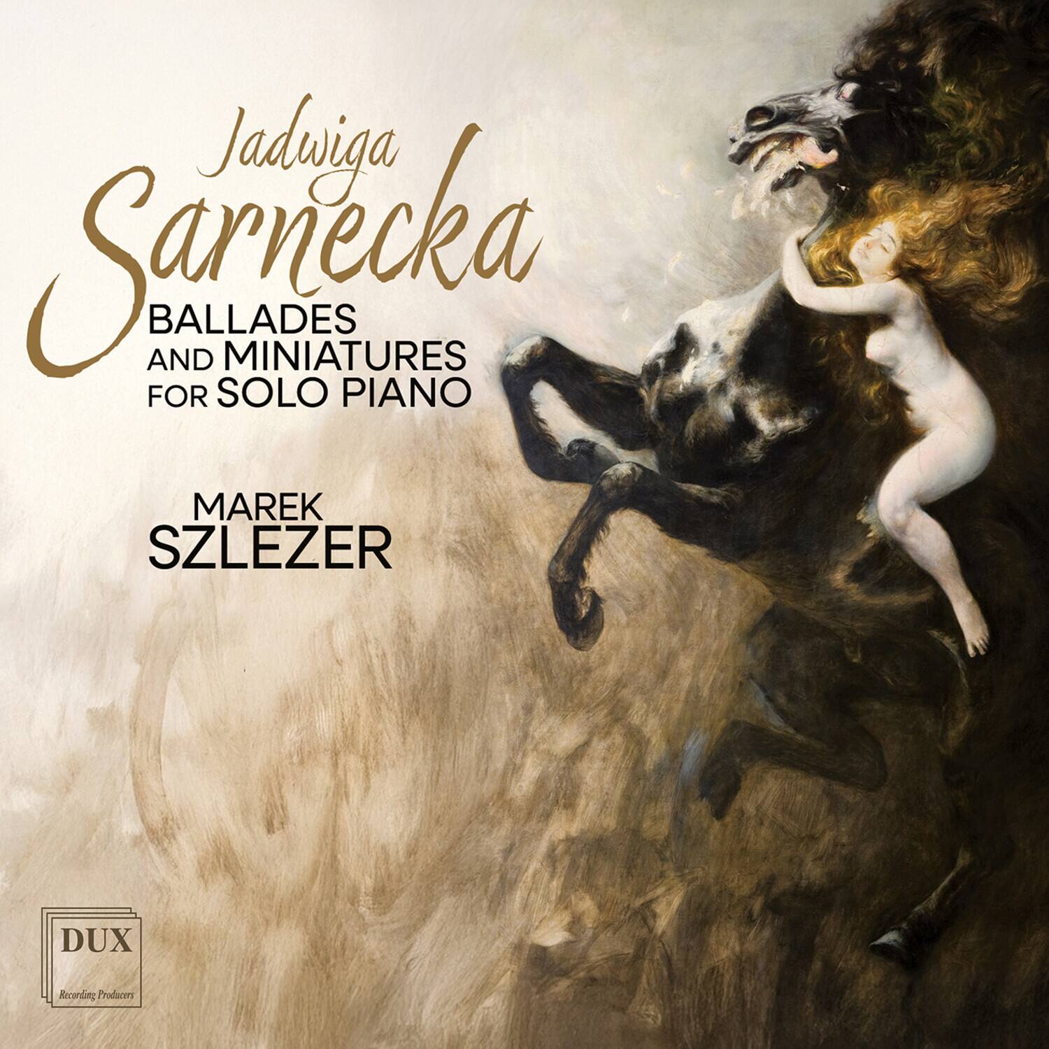 Marek Szlezer - Sarnecka: Ballades & Miniatures for Solo Piano   - COMPACT DISCS [CD]