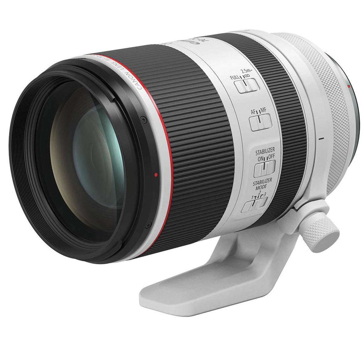 LENS CANON  
2.5m- FULL 100  
AF/MF  
STABILIZER ON/OFF  
STABILIZER MODE 2 17:03