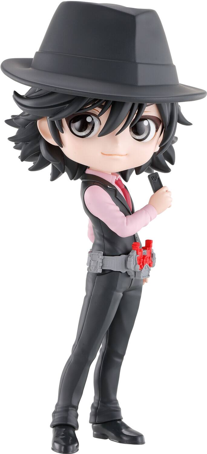 Front. PopMarket - BanPresto - Fuuto Pi - Q Posket - Shotaro Hidari Statue   - Collectibles - Multicolor.