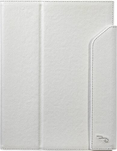 Front. Rocketfish™ - Folio Case for Apple® iPad® Air - White.