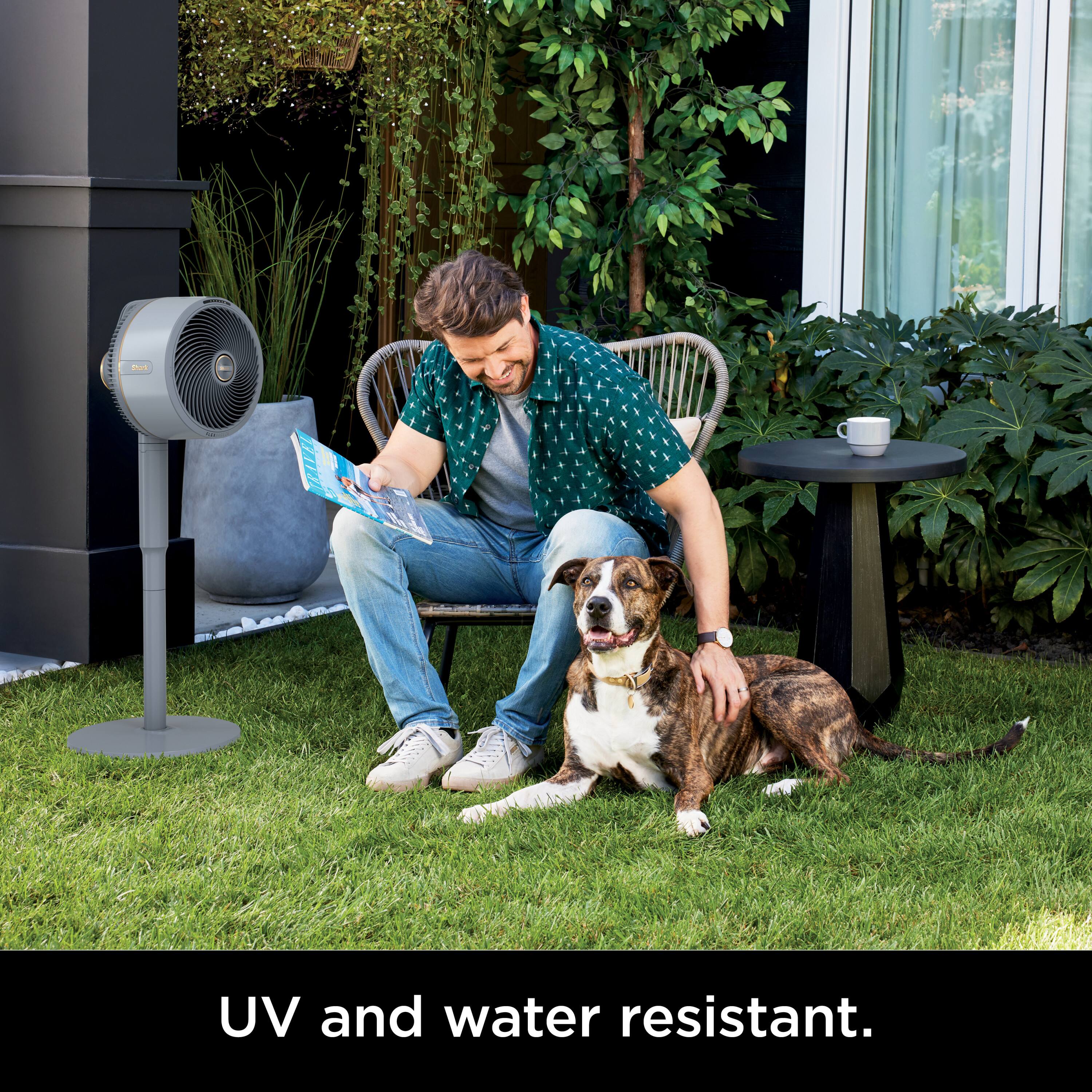 UV and water resistant.