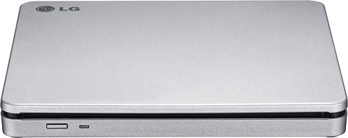 Lg 8x External Double Layer Dvd Rw Cd Rw Supermulti Blade Drive Silver Ap70ns50 Best Buy