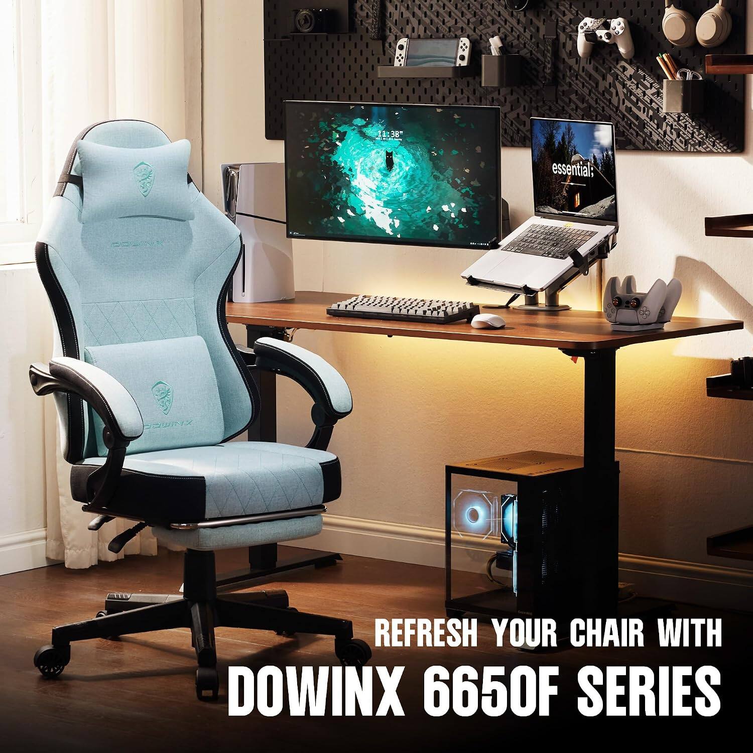 38
essential:
COUNX
OK

REFRESH YOUR CHAIR WITH DOWINX 6650F SERIES