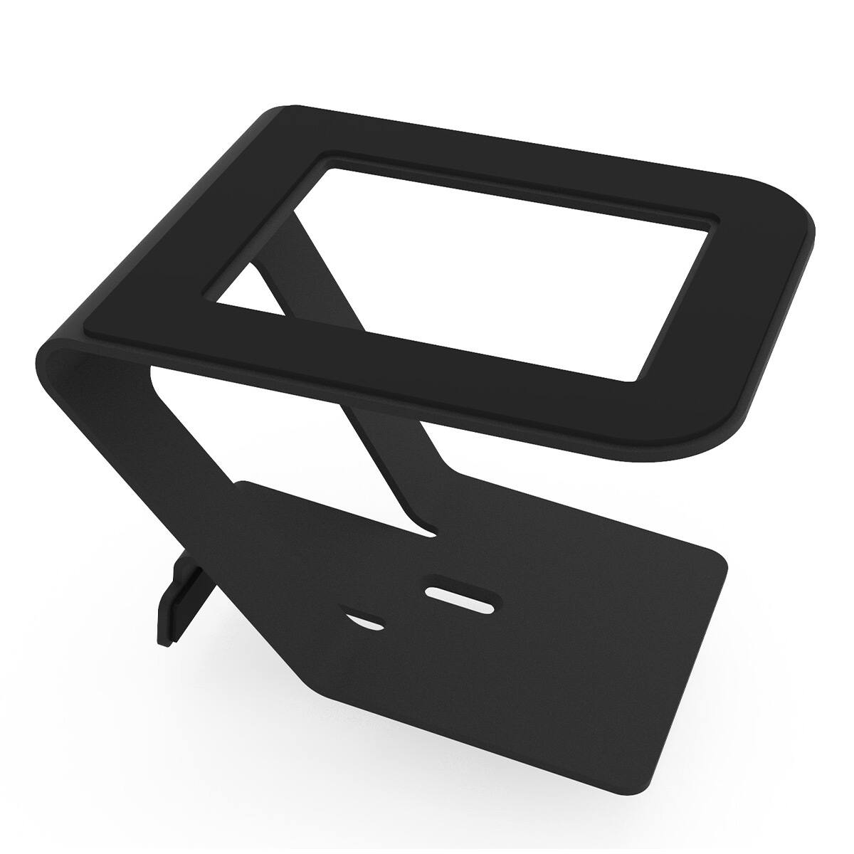 Alt View 9. Kanto - Kanto YU6 Powered Bookshelf Speakers with SE6 Elevated Desktop Speaker Stands - Black.