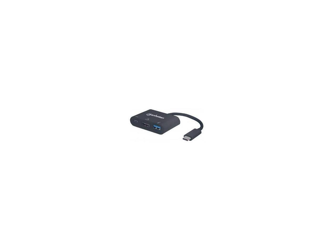Alt View 7. Manhattan - USB 3.1-C HDMI DOCK CONVERTER.