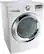 Angle. LG - 7.4 Cu. Ft. 8-Cycle Ultralarge-Capacity Smart Gas Dryer - White.