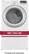 Alt View 11. LG - 7.4 Cu. Ft. 8-Cycle Ultralarge-Capacity Smart Gas Dryer - White.
