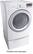 Alt View 13. LG - 7.4 Cu. Ft. 8-Cycle Ultralarge-Capacity Smart Gas Dryer - White.