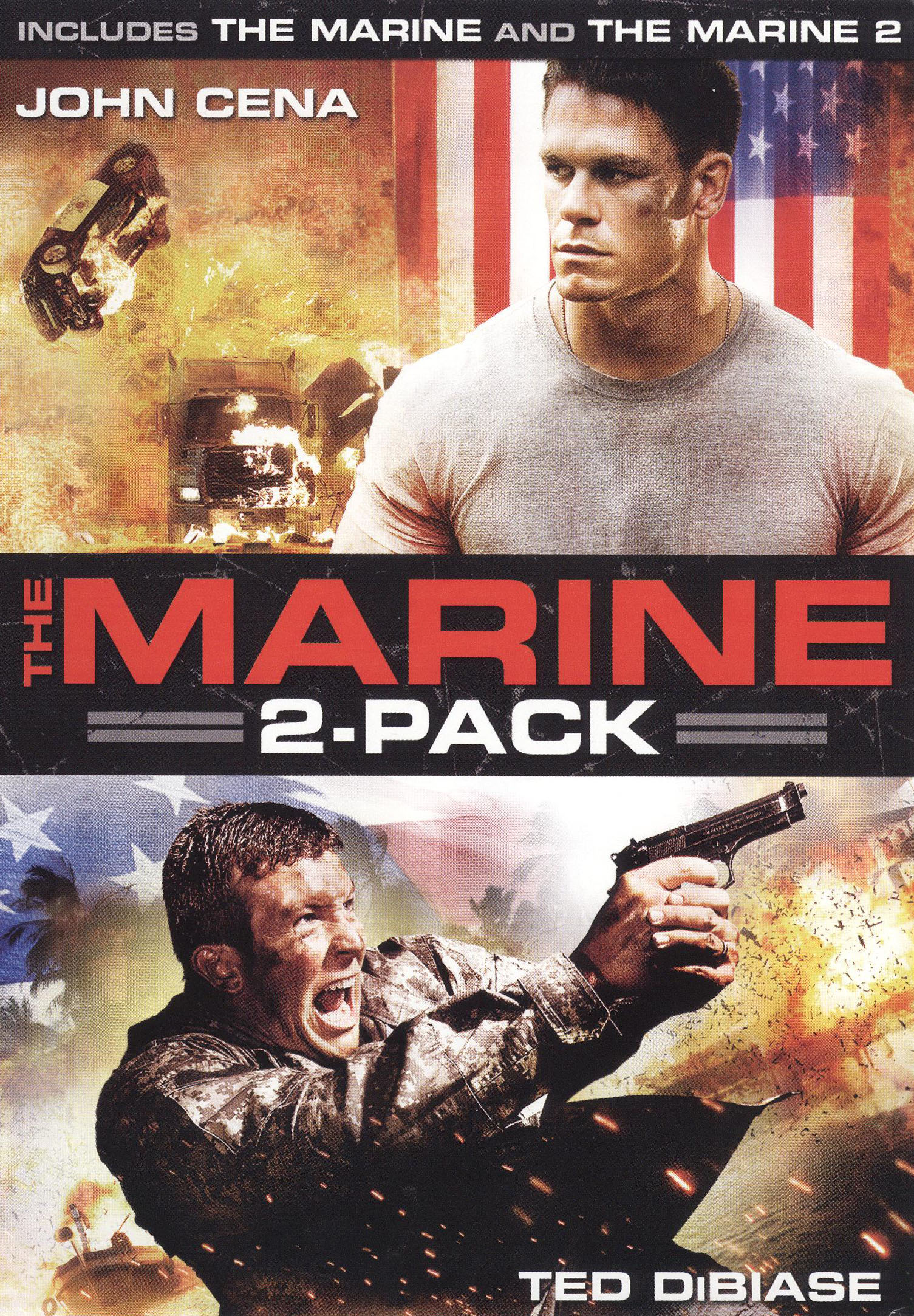 Best Buy: The Marine/The Marine 2/The Marine 3: Homefront/12 Rounds [4  Discs] [DVD]