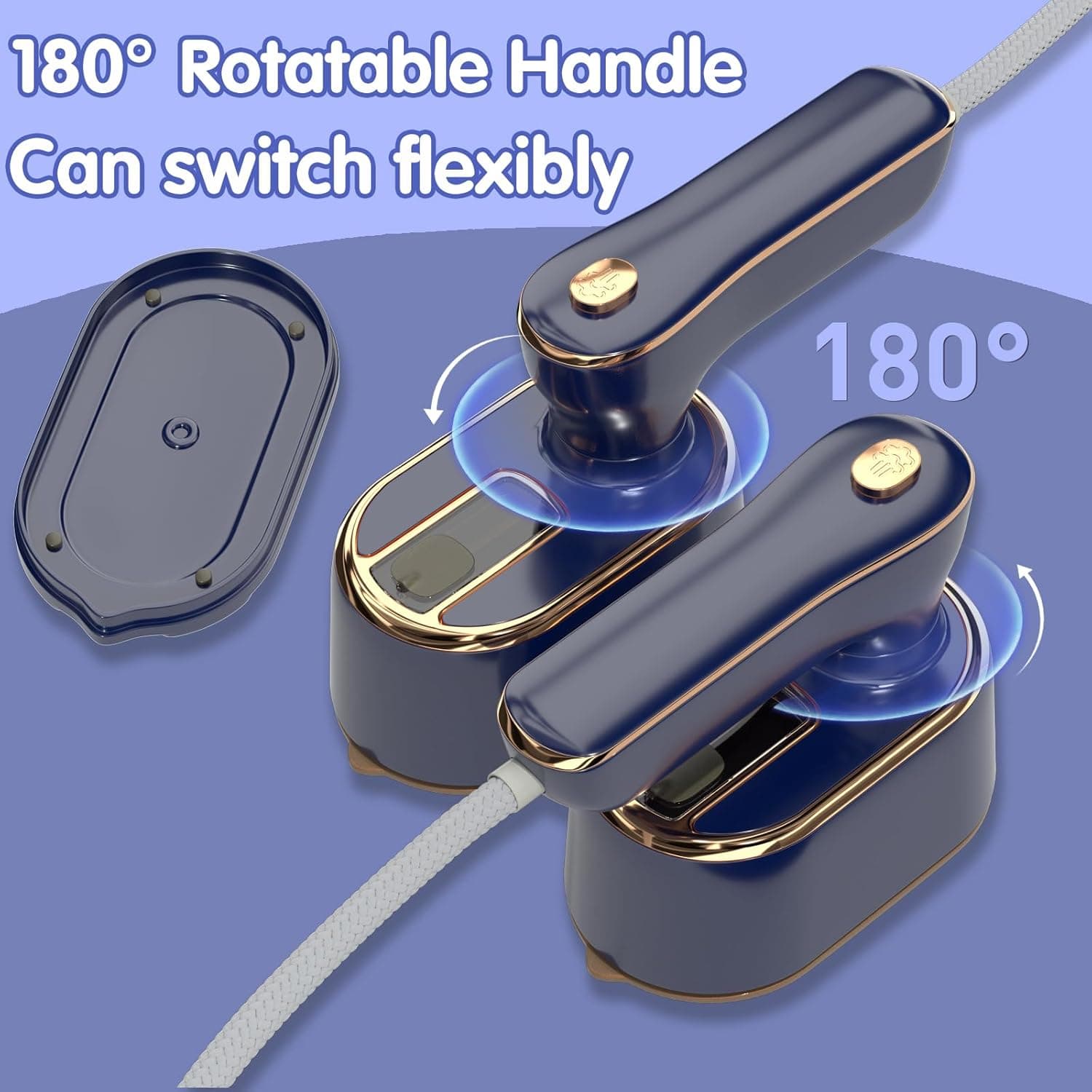 180° Rotatable Handle  
Can switch flexibly