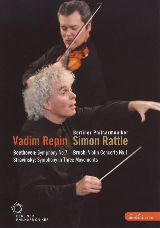 Berliner Philharmoniker/Vadim Repin/Simon Rattle: Beethoven/Bruch/Stravinsky [DVD]