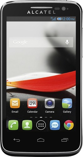  T-Mobile Prepaid - Alcatel ONETOUCH Evolve 3G No-Contract Cell Phone - Black