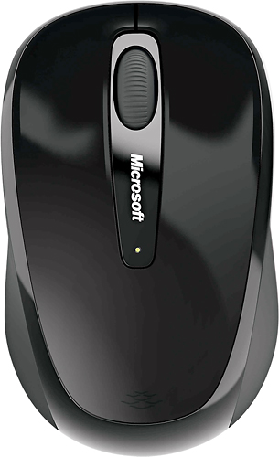 Microsoft - Wireless Mobile Mouse 3500 - Black
