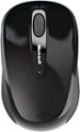 Front Zoom. Microsoft - Wireless Mobile 3500 Ambidextrous Mouse - Black.