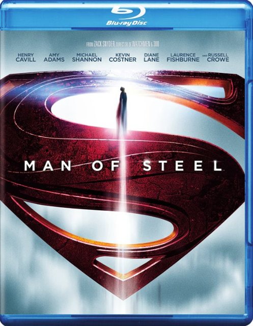 Front Standard. Man of Steel [Blu-ray] [2013].