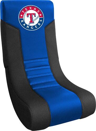 Angle Standard. Baseline - Texas Rangers Video Chair - Black.