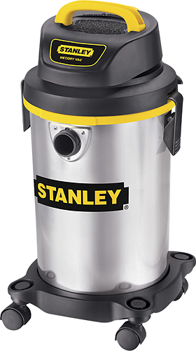 Stanley 1 Gallon 12 Volt DC Portable Wet/Dry Vacuum, 224635
