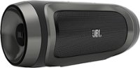 Angle. JBL - Charge Portable Indoor/Outdoor Bluetooth Speaker - Black.