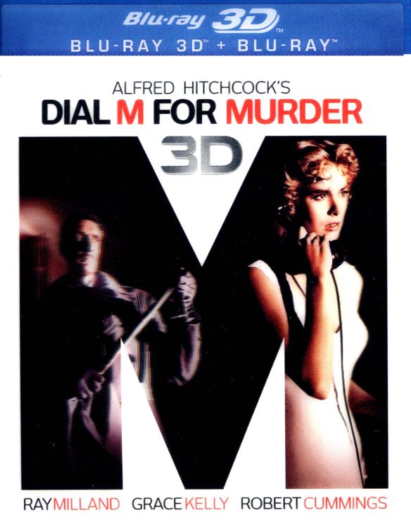  Dial M for Murder [3D] [Blu-ray] [Blu-ray/Blu-ray 3D] [1954]