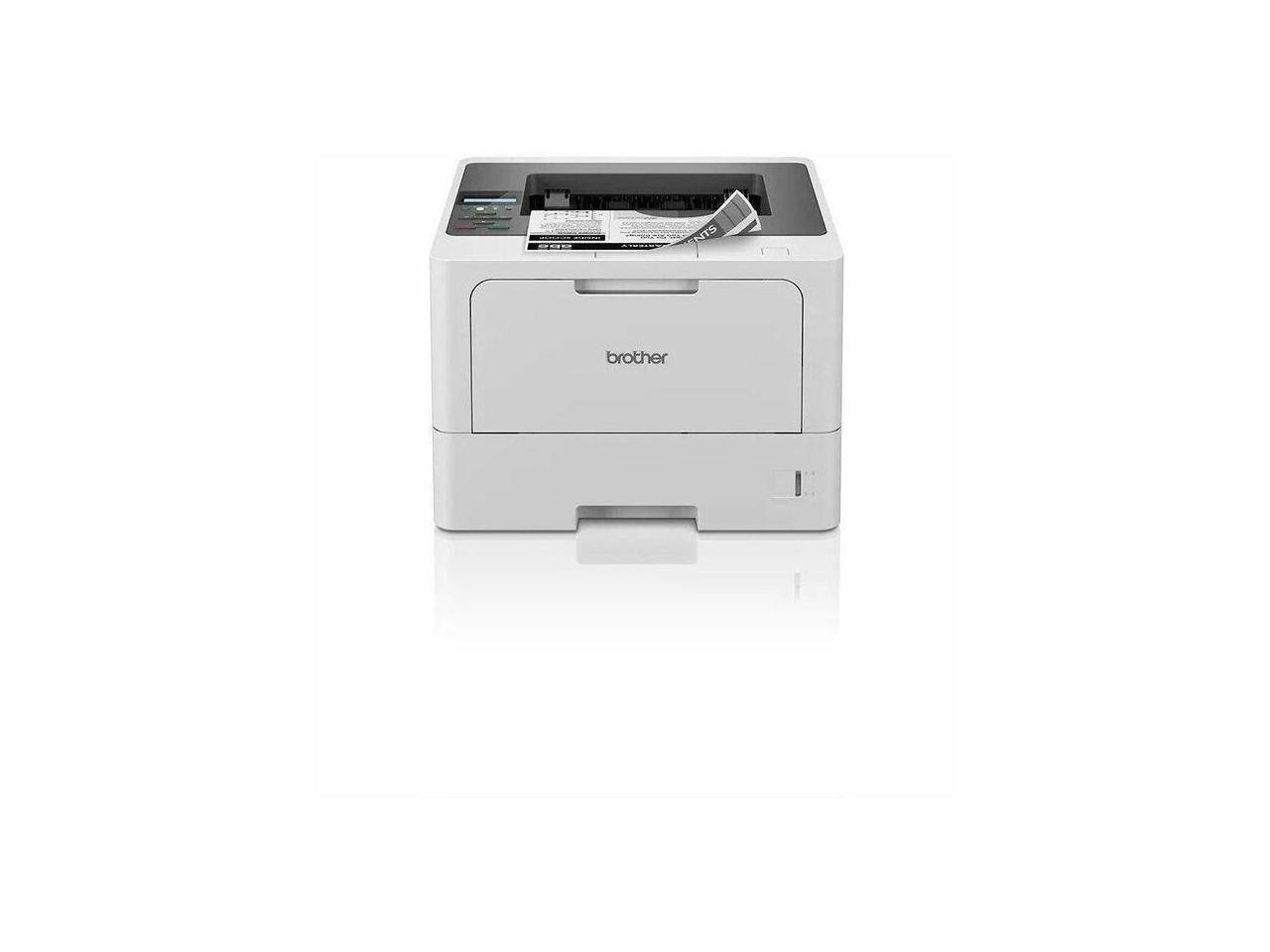 Alt View 1. Brother - Brother HL-L5210DW Desktop Wireless Laser Printer Monochrome - Gray.