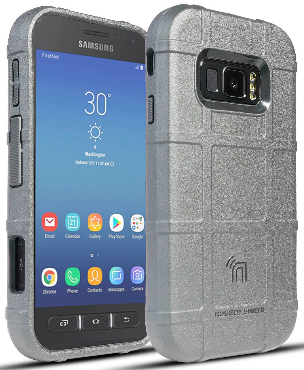 SAMSUNG FirstNet  
30  
Washington  
Updated 1/21 11:32 AM  
21  
Email  
Calendar  
Gallery  
Play Store  
Google  
Chrome  
Phone  
Contacts  
Messages  
Camera  
RUCCED SHIELD