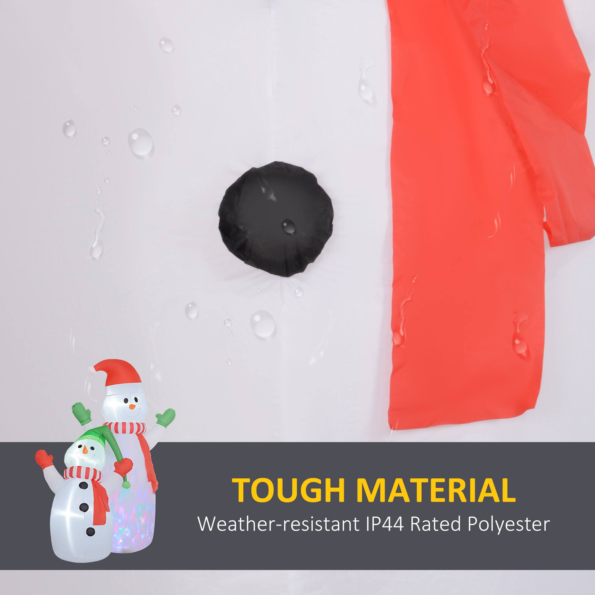 TOUGH MATERIAL  
Weather-resistant IP44 Rated Polyester